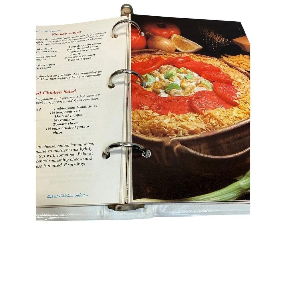 Kraft Cookbook 75 Years of Good Food Ideas 1977 White Good Vintage Retro Recipes